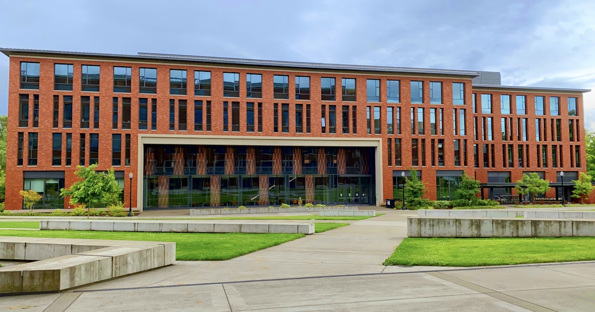 University campus building